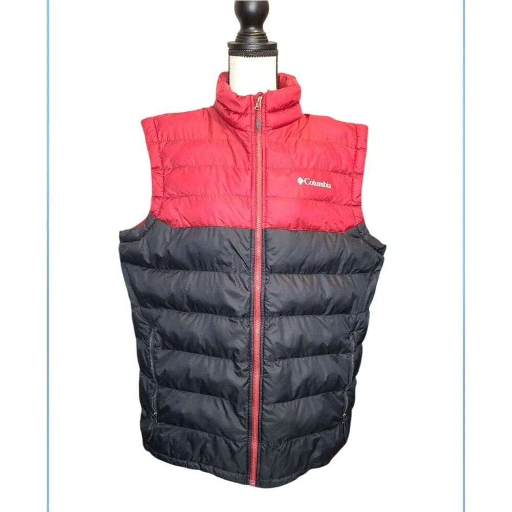 Men’s Columbia  Discovery Full Zip Puffer Vest Size: Large